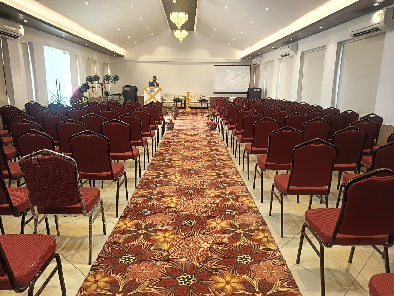 Ram Shyam Village Resort banquet and outdoor event area